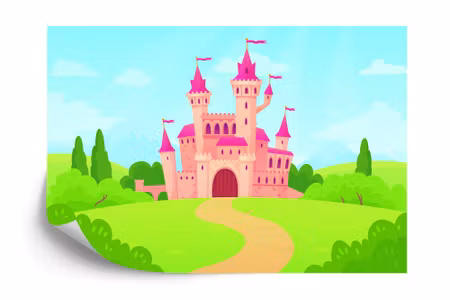 Fototapet - The fairytale castle of palovia iq1372