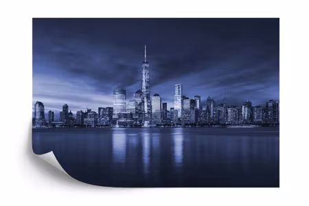 Fototapet - New York city sunrise in blue iq1200e
