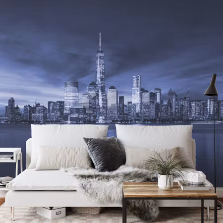 Fototapet - New York city sunrise in blue iq1200e