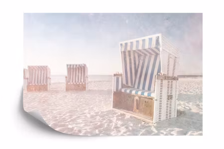 Fototapet - Ostsee strandkörbe iq1220a