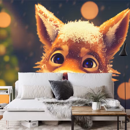 Fototapet - Little fox
