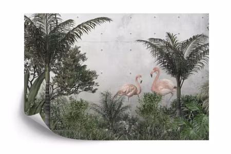 Fototapet - Tropical trees and leaves for digital