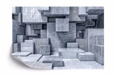Fototapet - Geometric 3D background