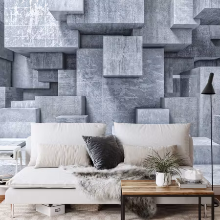 Fototapet - Geometric 3D background