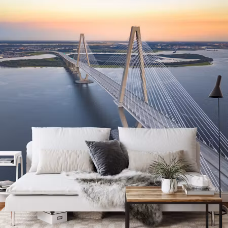 Fototapet - Charleston bridge