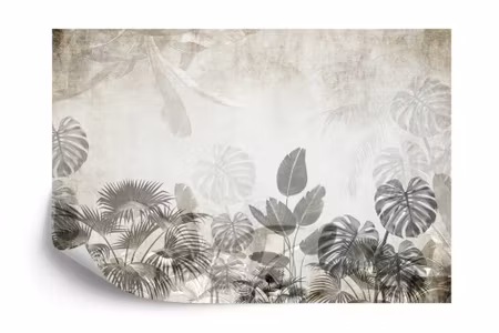 Fototapet - Tropical trees and leaves for digital