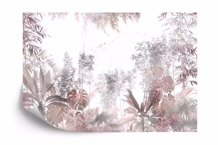 Fototapet - Tropical trees and leaves for digital