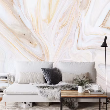 Fyrkantig fototapet - Tasteful Marble