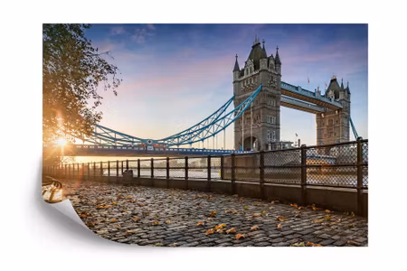 Fyrkantig fototapet - London Tower Bridge