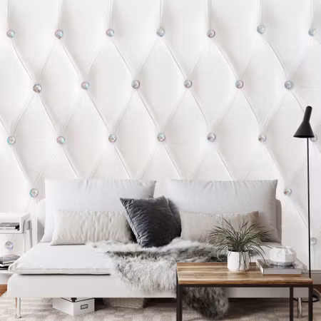 Fyrkantig fototapet - Quilted Diamonds