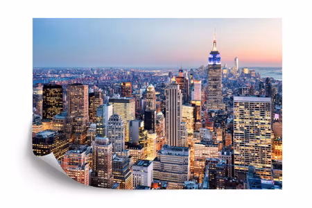 Fyrkantig fototapet - New York City