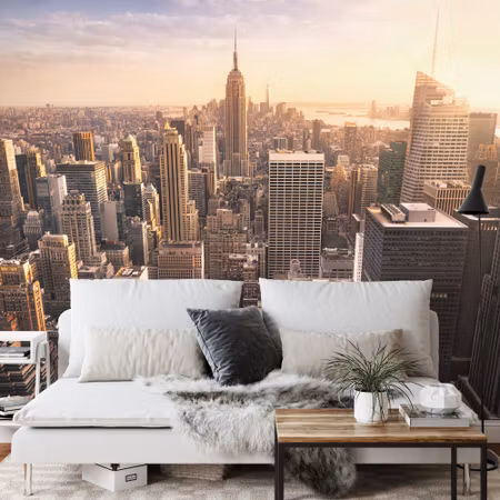 Fyrkantig fototapet - New York City