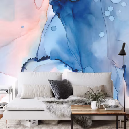 Fyrkantig fototapet - Abstract Painting