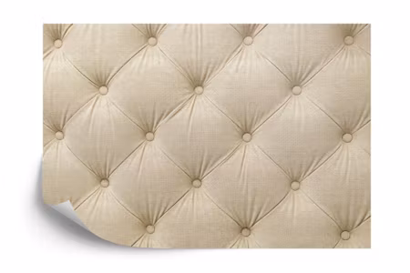 Fyrkantig fototapet - Quilted Beige