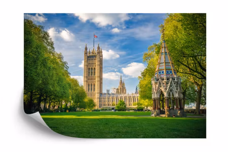 Fyrkantig fototapet - Westminster Abbey