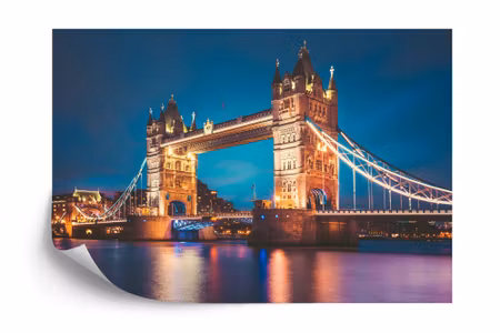 Fyrkantig fototapet - Tower Bridge
