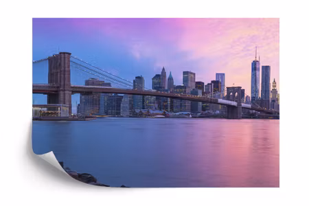 Fyrkantig fototapet - New York City