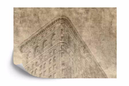 Fyrkantig fototapet - New York City Grunge Ii