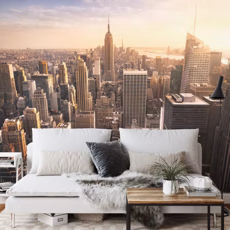 Fyrkantig fototapet - Empire State View Iq1202a