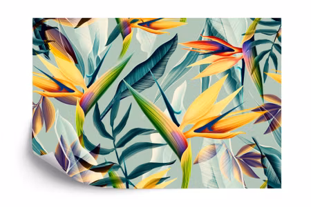 Fyrkantig fototapet - Tropicalia Iq1246a