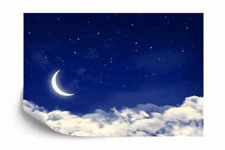 Fyrkantig fototapet - Dreamy Skies Iq1249