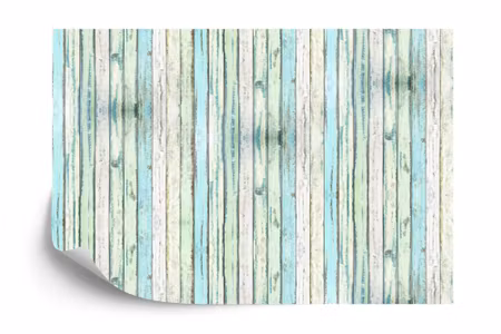 Fyrkantig fototapet - Harbour Planks Iq1253
