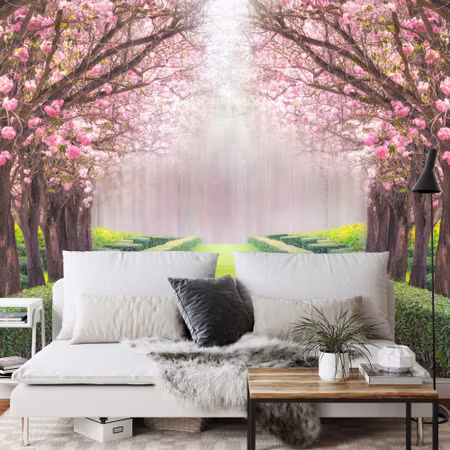 Fyrkantig fototapet - Garden Dreams Iq1244