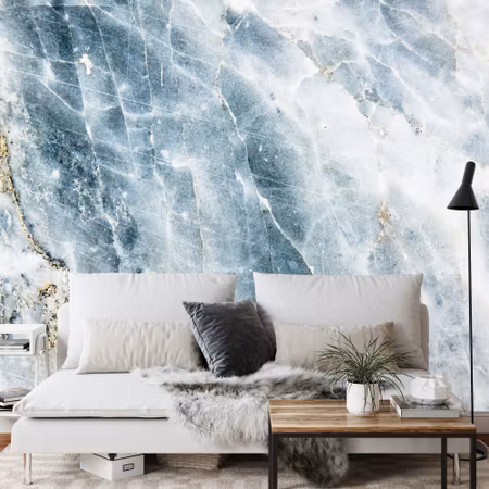 Fyrkantig fototapet - Abstract Marble Texture Or