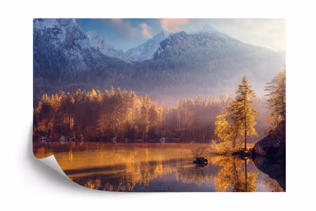 Fyrkantig fototapet - Awesome Nature Scenery