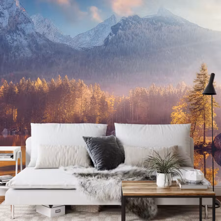Fyrkantig fototapet - Awesome Nature Scenery