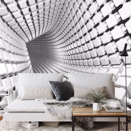 Fyrkantig fototapet - Abstract Geometric