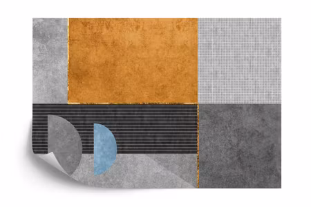 Fyrkantig fototapet - Gold Geometric Background