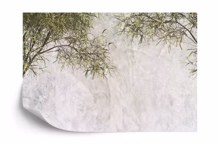 Fyrkantig fototapet - Tropical Trees and Leaves
