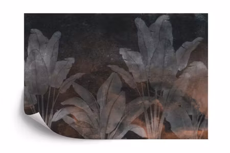 Fyrkantig fototapet - Tropical Trees and Leaves