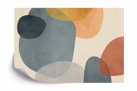Fyrkantig fototapet - Geometric Abstraction