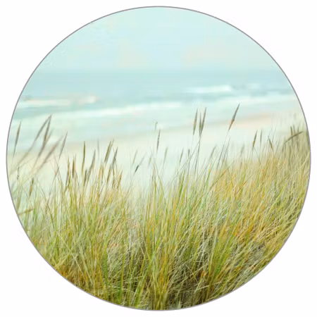 Rund fototapet - Coastal calm