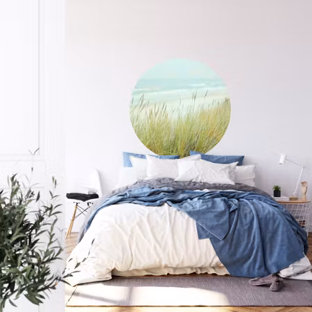 Rund fototapet - Coastal calm