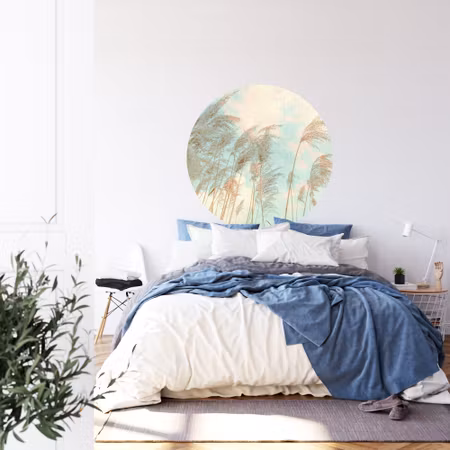 Rund fototapet - Gentle sway