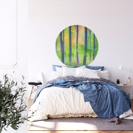 Rund fototapet - Dreamy by Jochen Burger