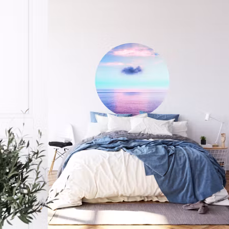 Rund fototapet - Shimmer