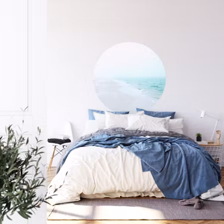 Rund fototapet - Room to contemplate