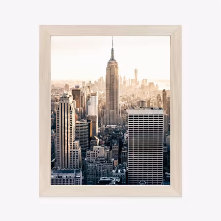 Poster med ram - Nyc view of skyscrapers in the