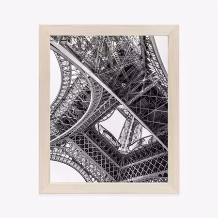 Poster med ram - Black and white view of the