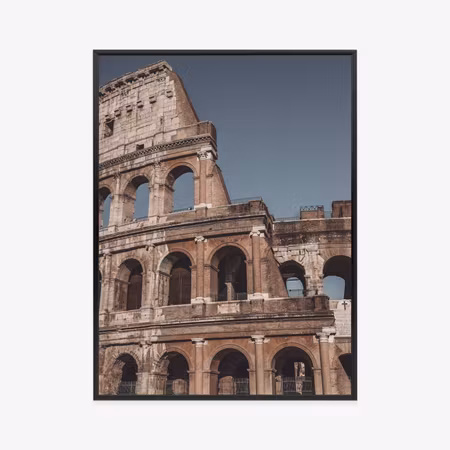 Poster med ram - Architecture of the colosseum