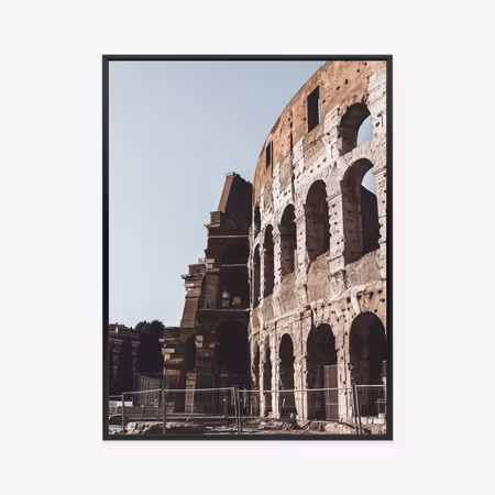 Poster med ram - The roman colosseum