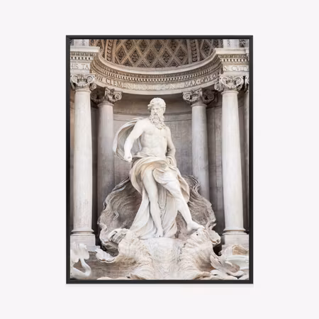 Poster med ram - The architecture of the most