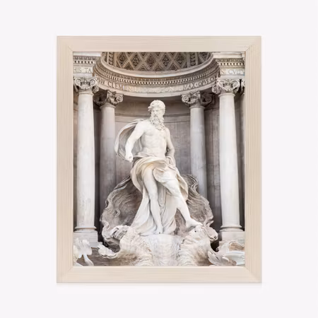Poster med ram - The architecture of the most