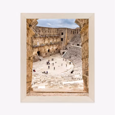 Poster med ram - Ancient temple architecture