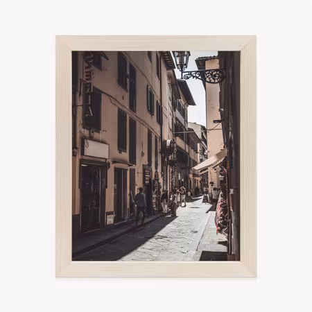 Poster med ram - Street architecture of rome