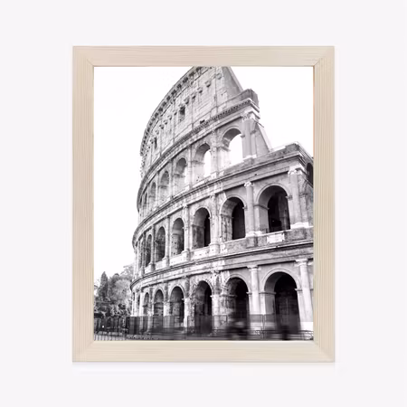 Poster med ram - The ancient colosseum in rome in